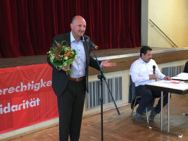 Bernd Rützel nach der Nominierung