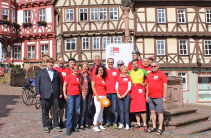 Am zweiten Tag seiner bayernweiten Radltour war der Vorsitzende der SPD-Landtagsfraktion Markus Rinderspacher mit seiner Aschaffenburger Landtagskollegin Martina Fehlner unterwegs, um die schöne Stadt Miltenberg und die Umgebung per Rad zu „erfahren“.