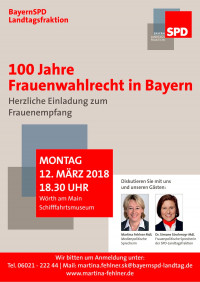 Frauenempfang in Wörth am 12.03.2018